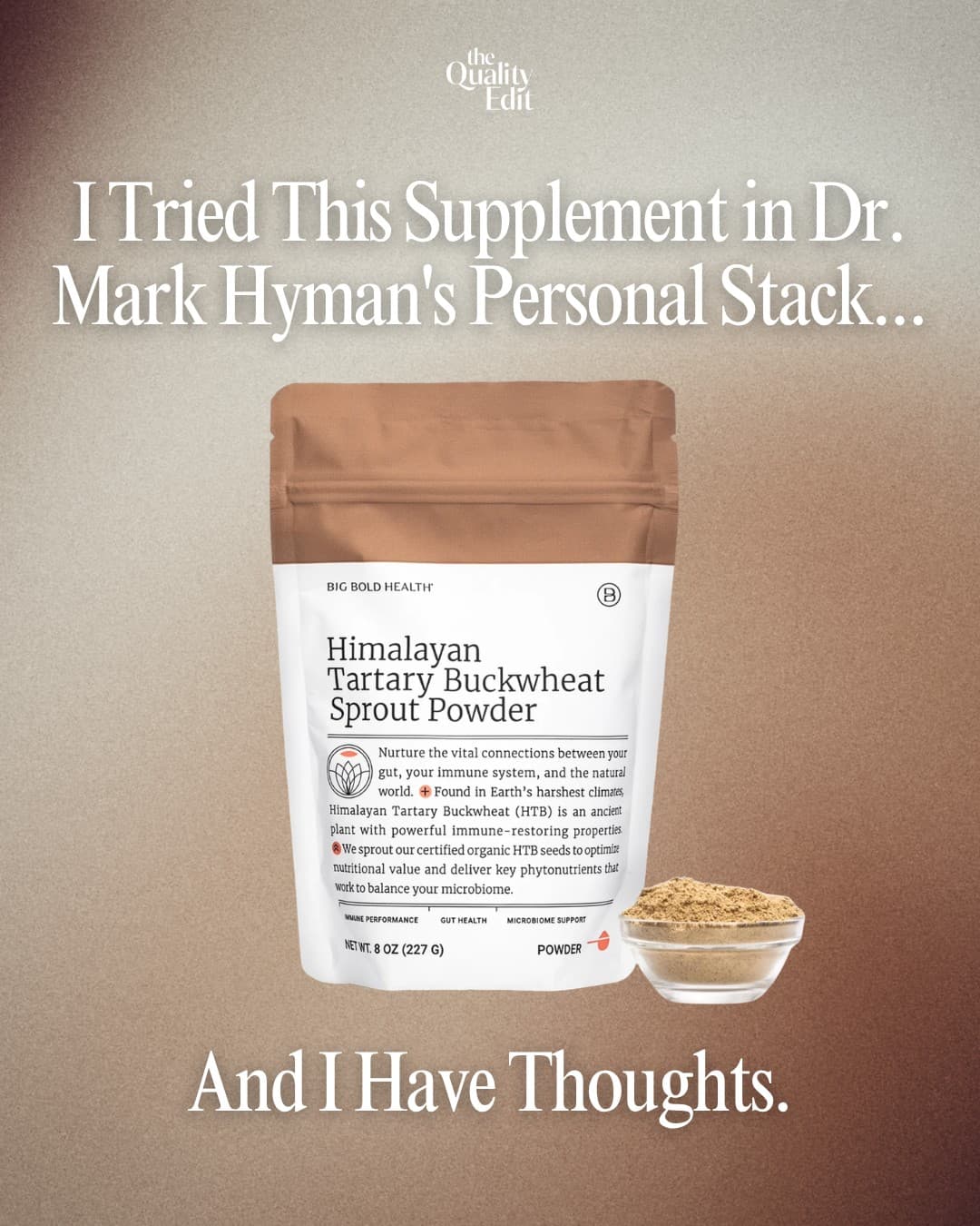 The Quality Edit · Product Image ad