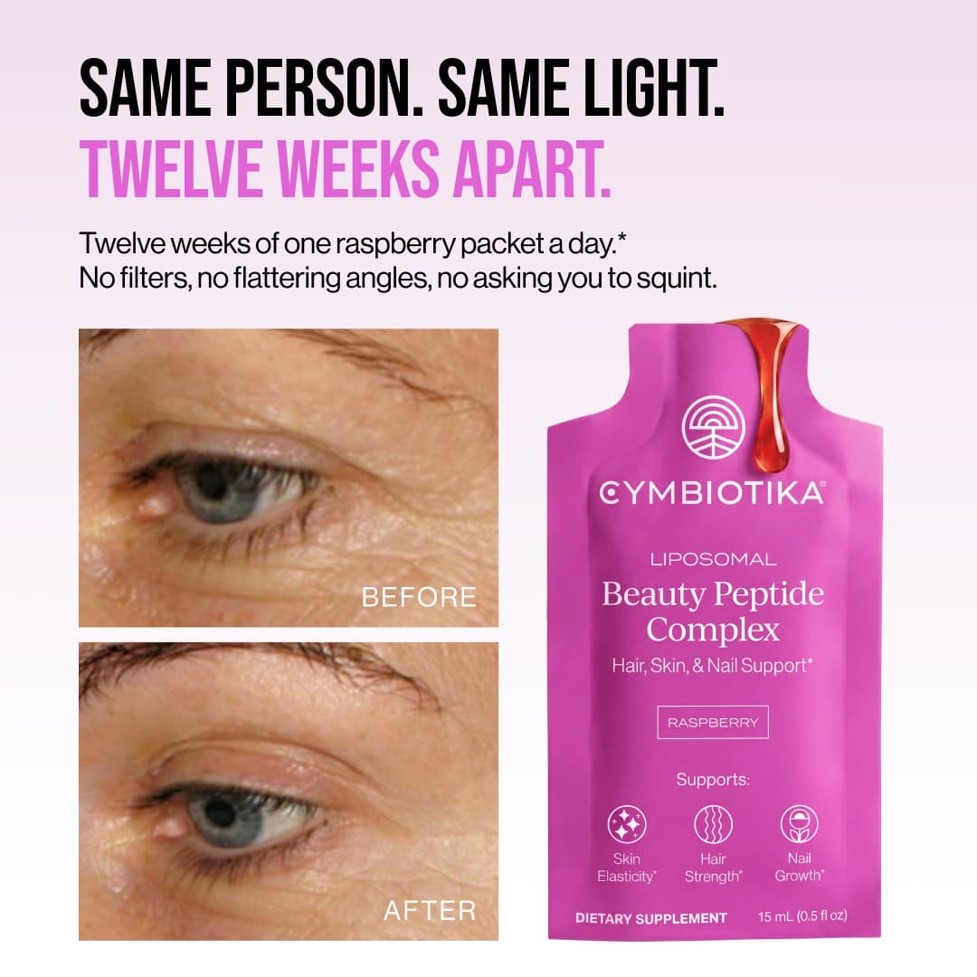 Cymbiotika · Before and After ad