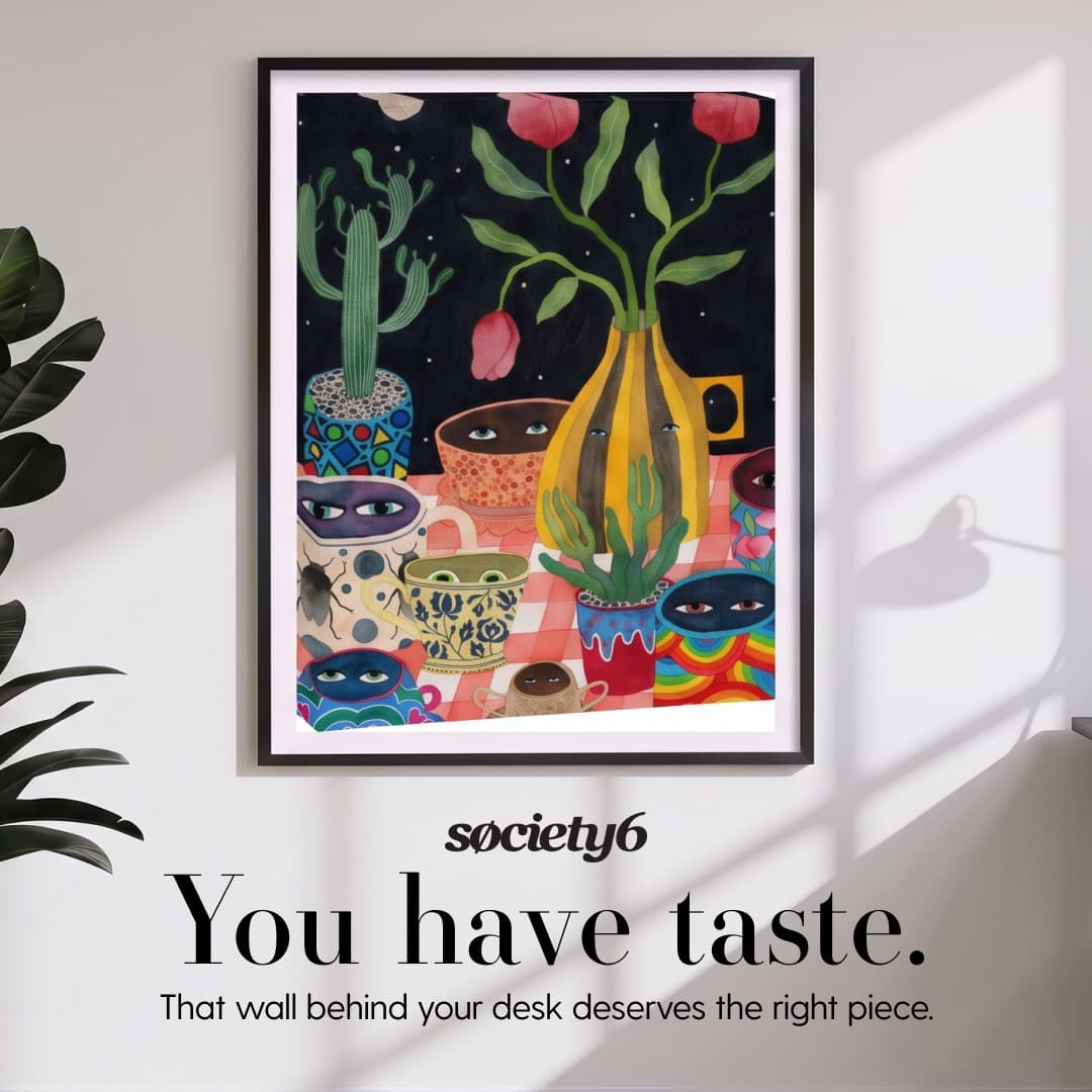 Society6 · Lifestyle Image ad