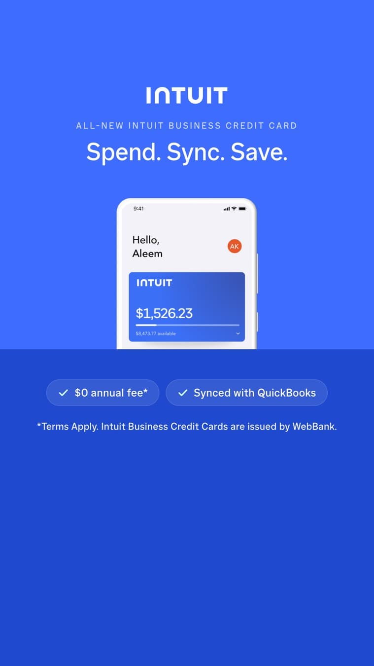 Intuit · Product Image ad