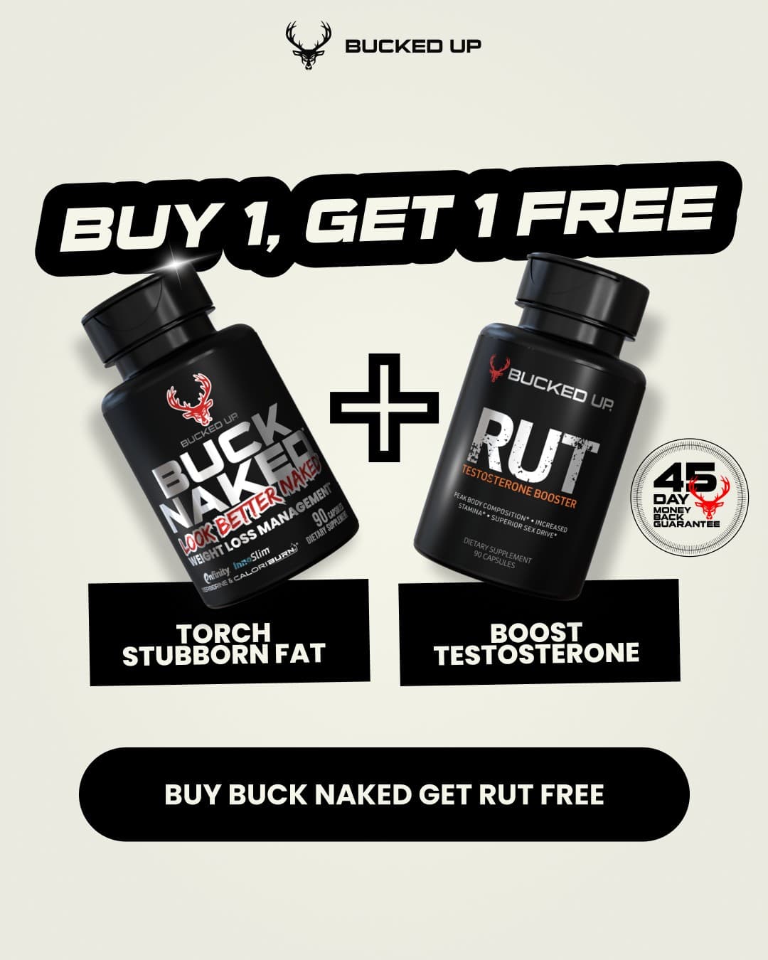 Bucked Up · Offer-First Banner ad