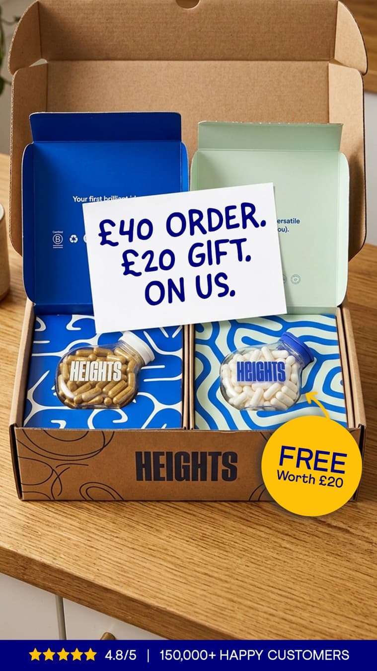 Your Heights · Offer-First Banner ad