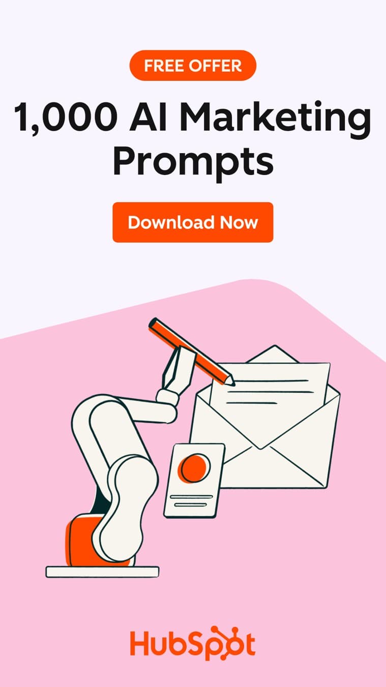 HubSpot · Offer-First Banner ad