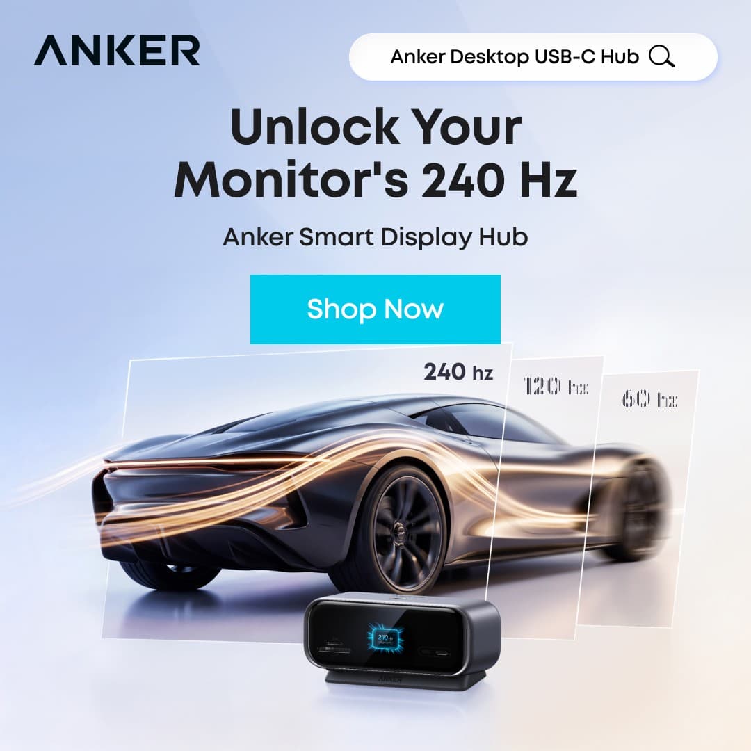 Anker · Before and After ad