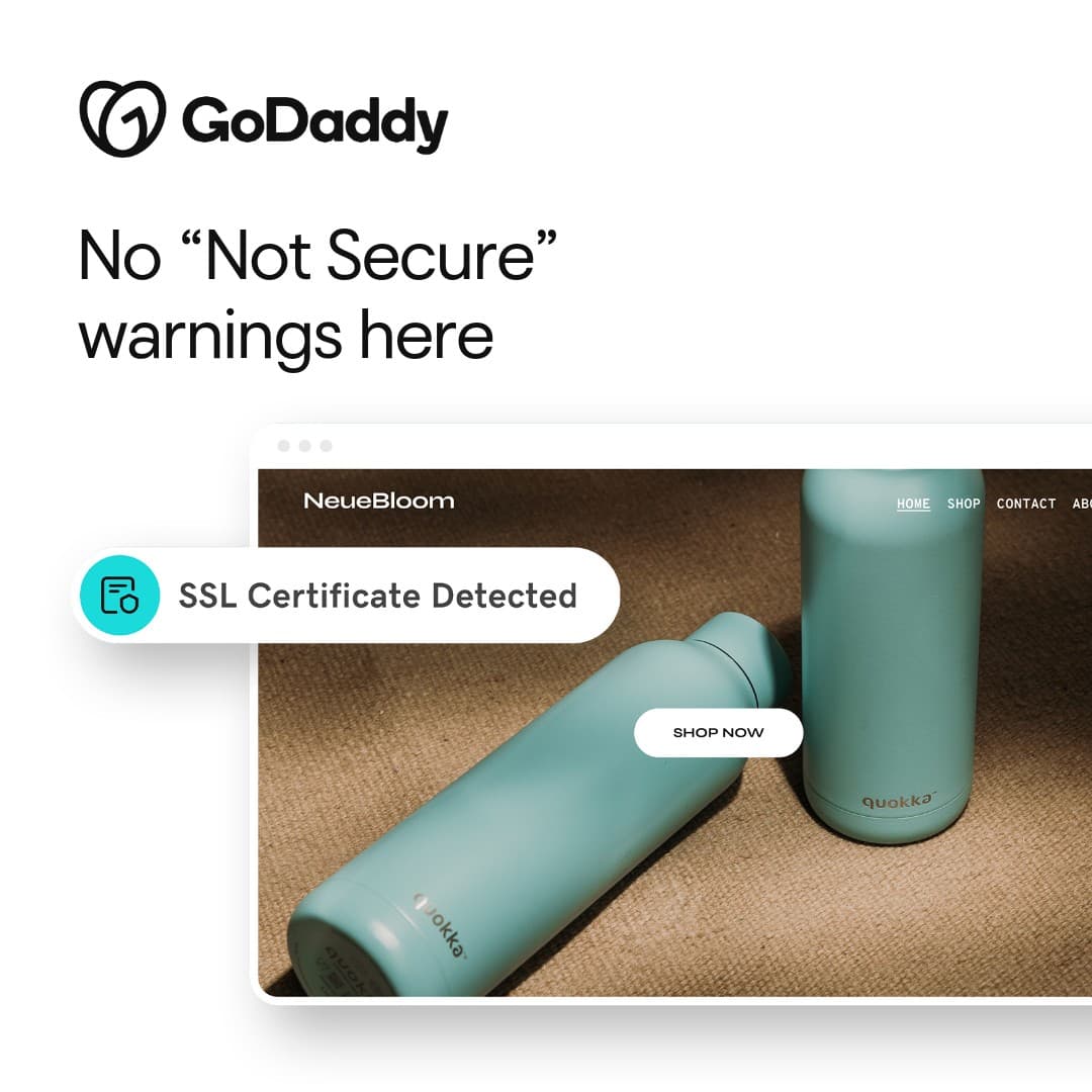 GoDaddy · Product Image ad