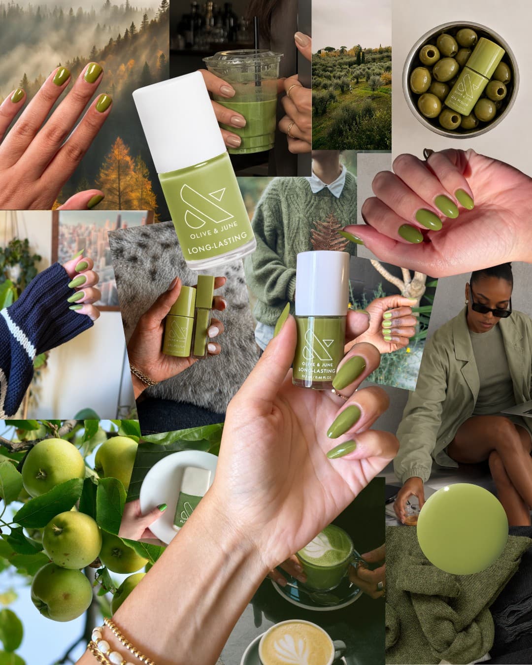 Olive & June · Collage ad