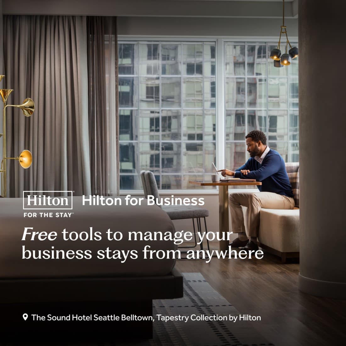 Hilton · Lifestyle Image ad