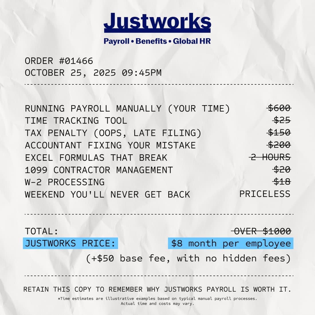 Justworks · Document Mockup ad