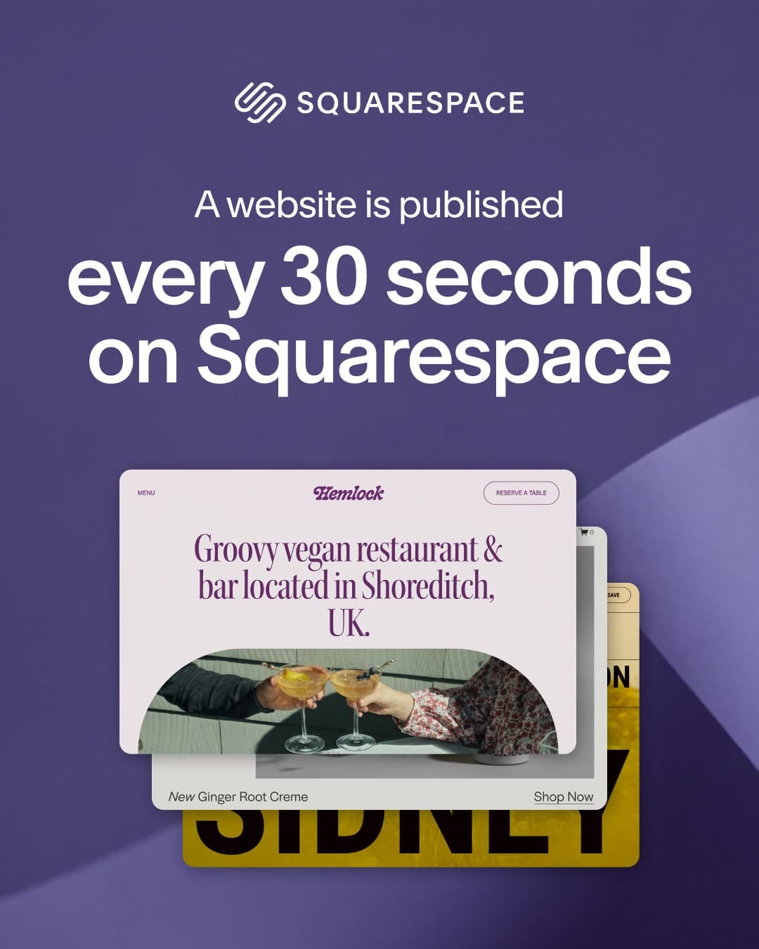 Squarespace · Statistic ad