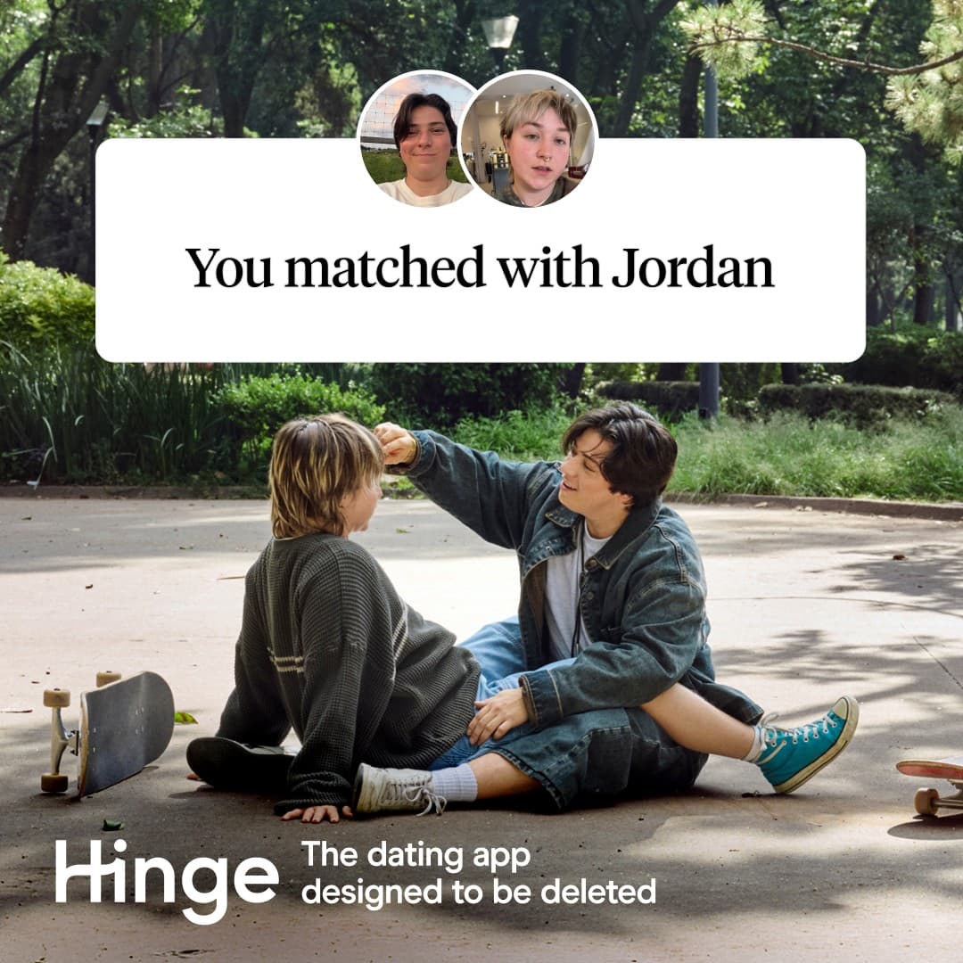 Hinge · Lifestyle Image ad