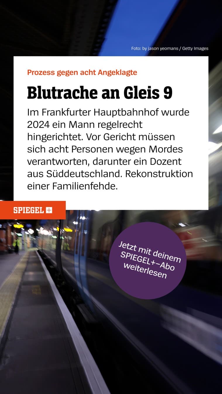 DER SPIEGEL · Editorial ad