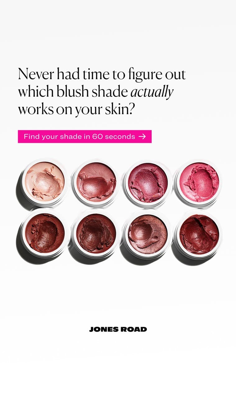 Jones Road Beauty · Flatlay ad