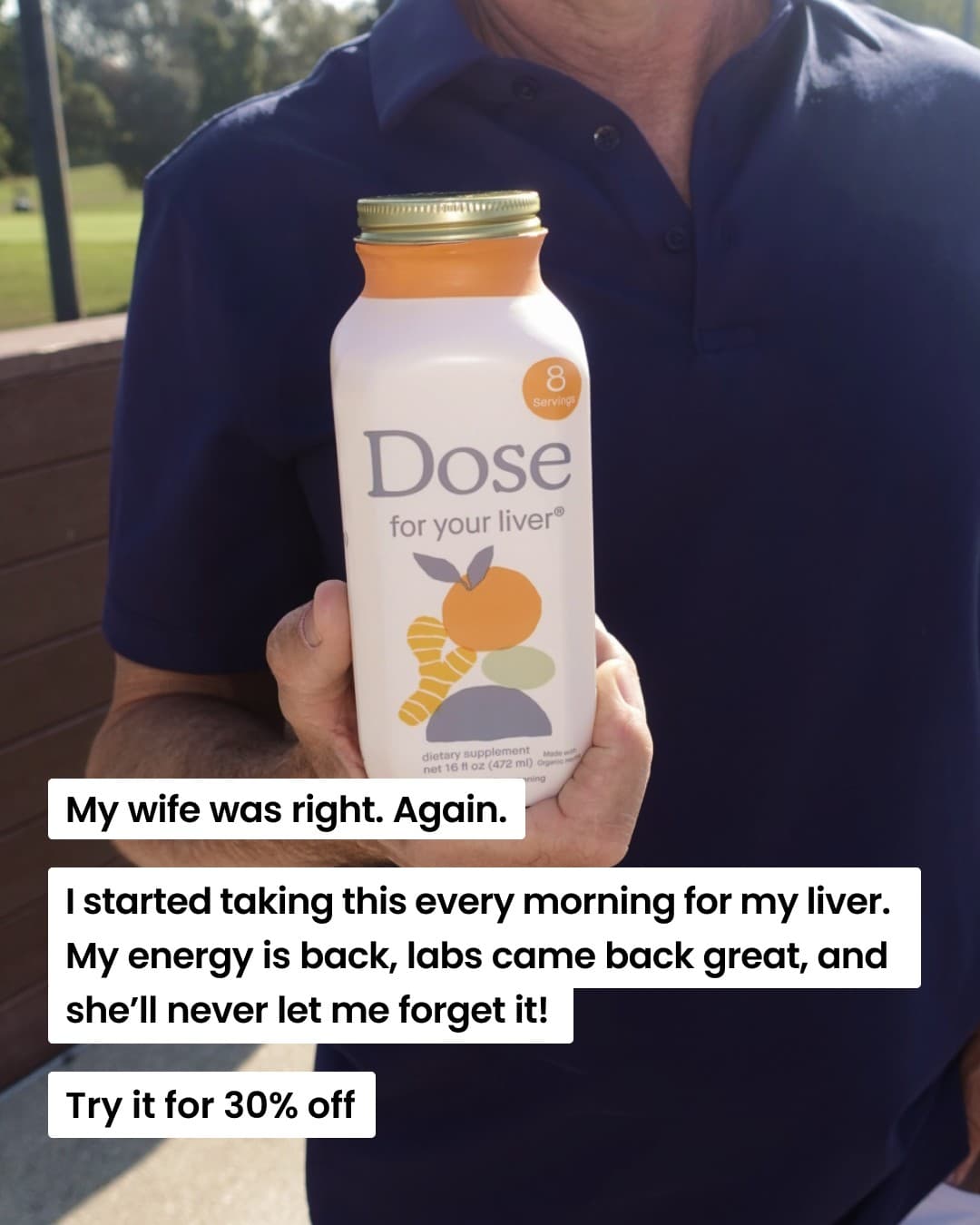 Dose · UGC Overlay ad