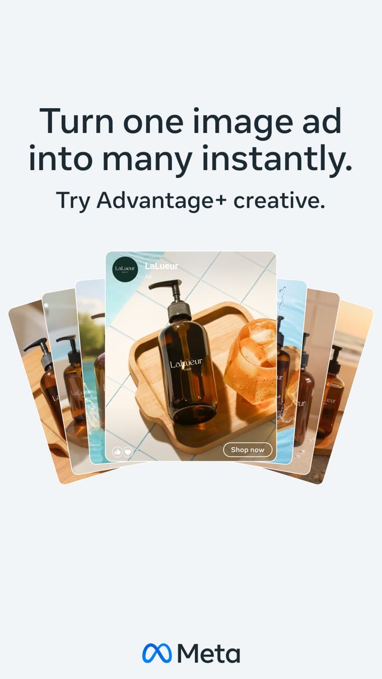 Meta for Business · Collage ad
