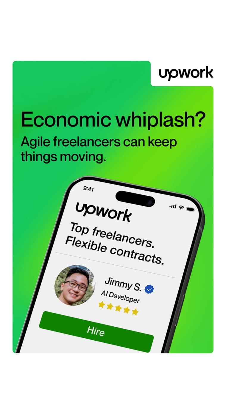 Upwork · Product Image ad