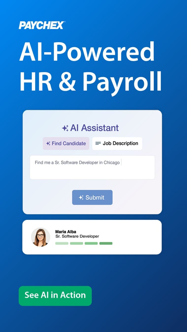 Paychex · Product UI Demo ad