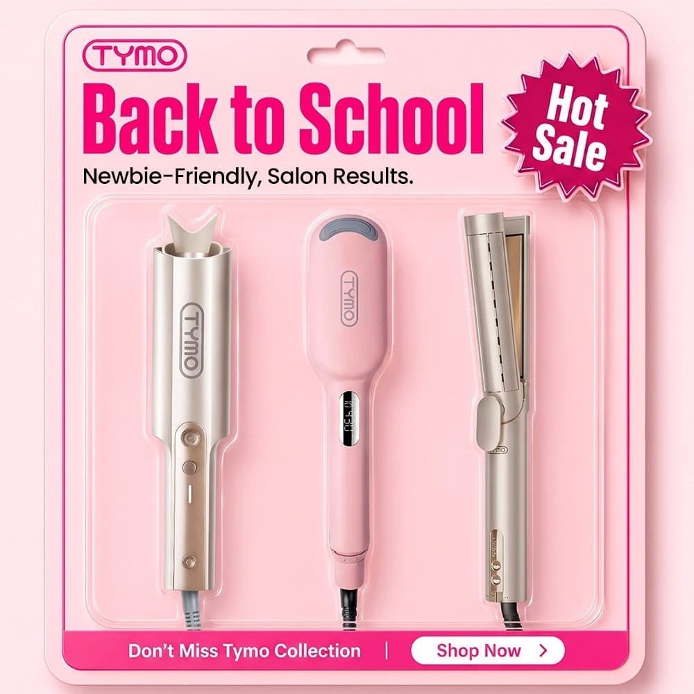 TYMO Beauty · Offer-First Banner ad
