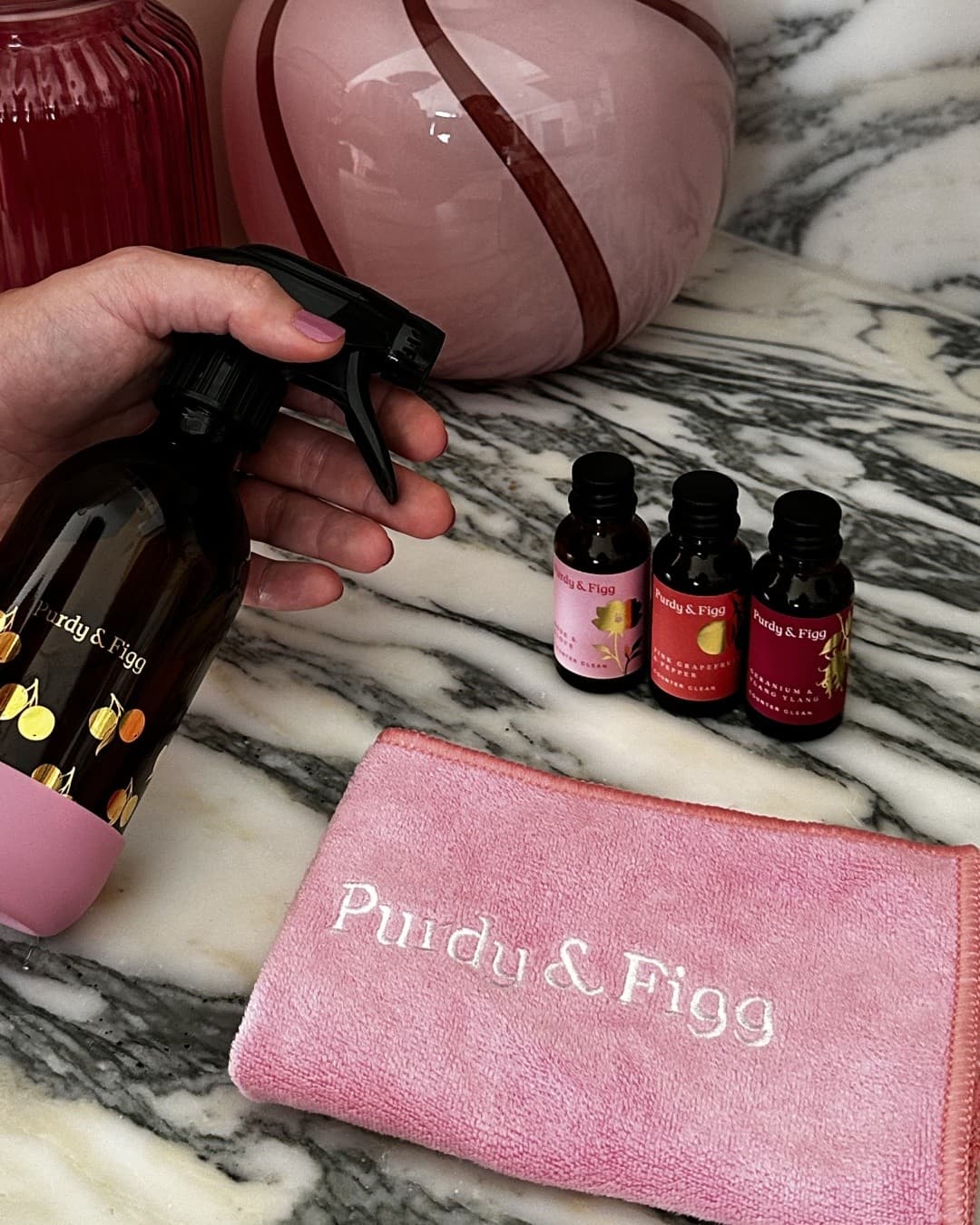 Purdy & Figg · Flatlay ad