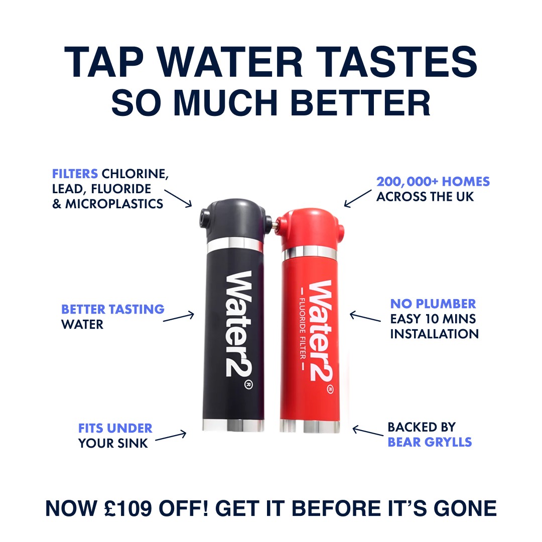 Water2 · Feature Benefit Pointout ad
