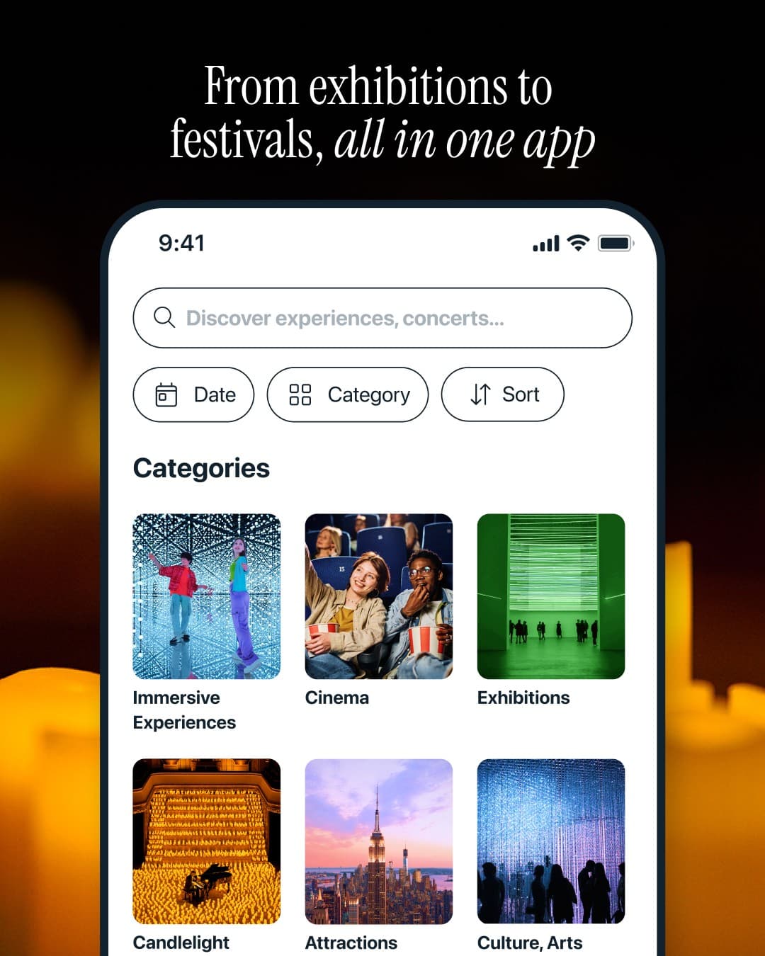 Candlelight Concerts by Fever · Product Image ad