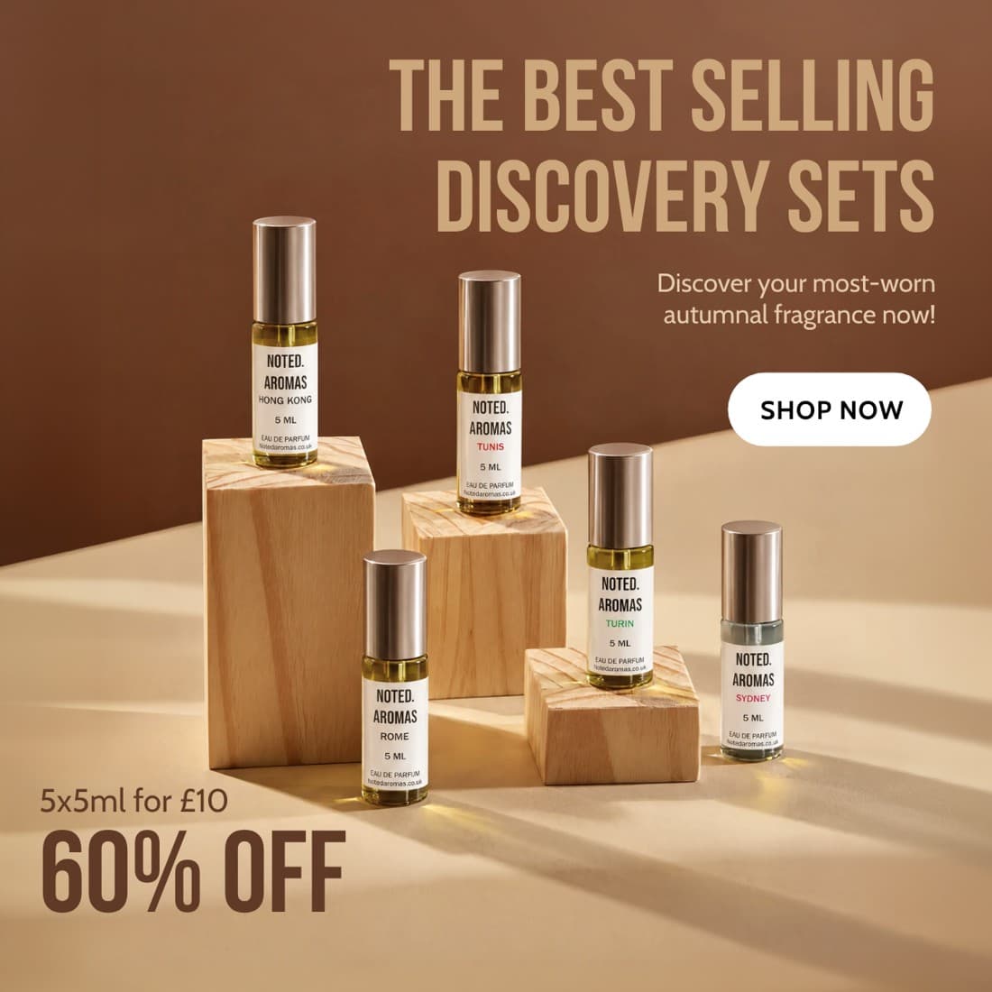Noted Aromas · Offer-First Banner ad