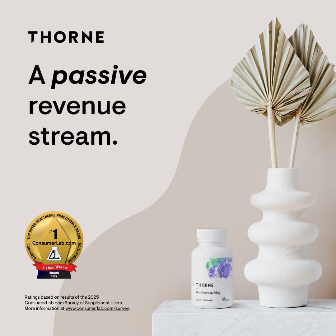 Thorne · Editorial ad