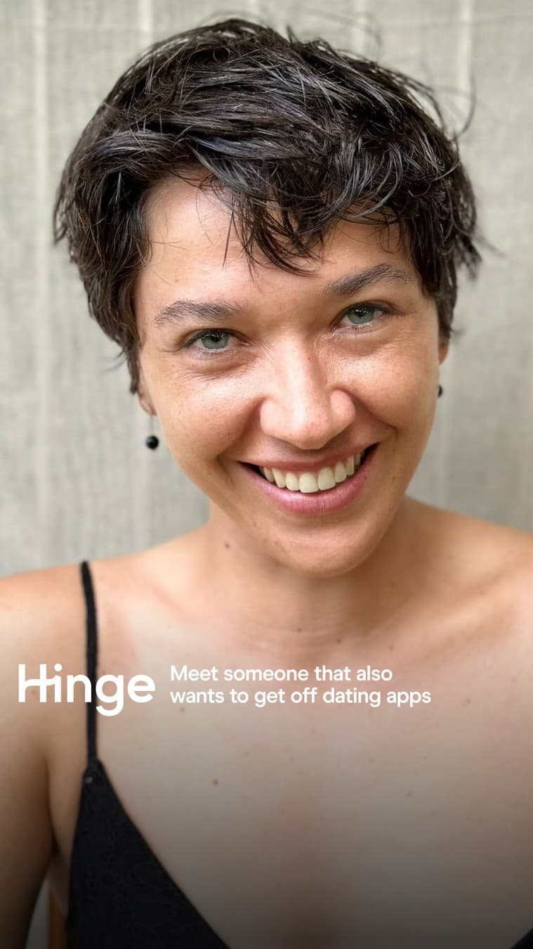 Hinge · UGC Overlay ad