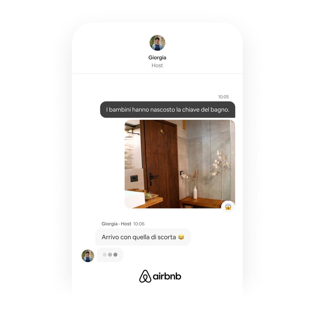 Airbnb · Text Message ad