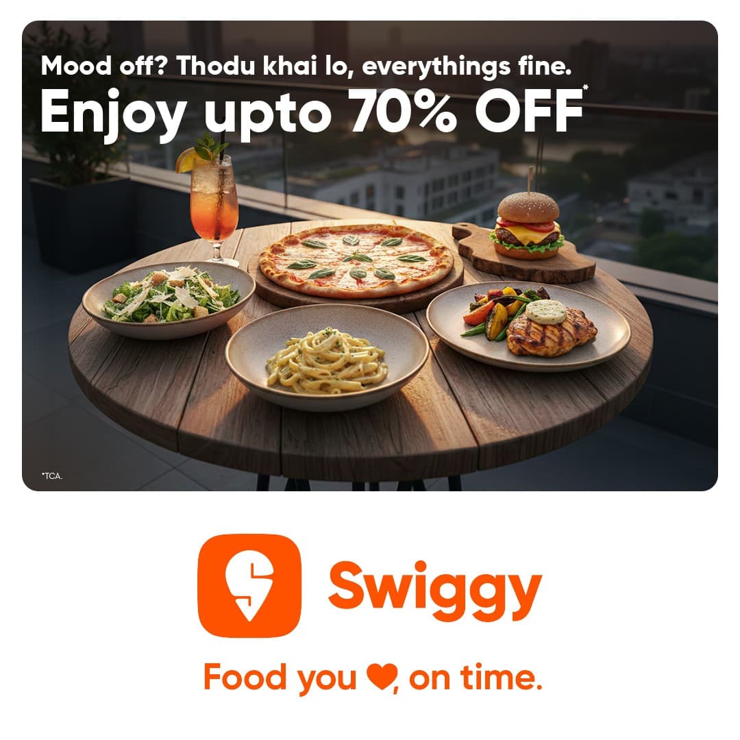 Swiggy · Offer-First Banner ad