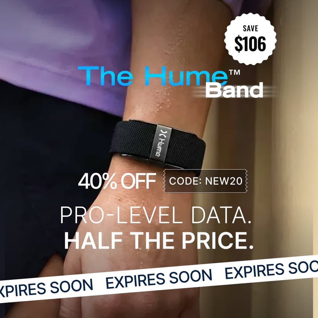 Hume Health · Offer-First Banner ad