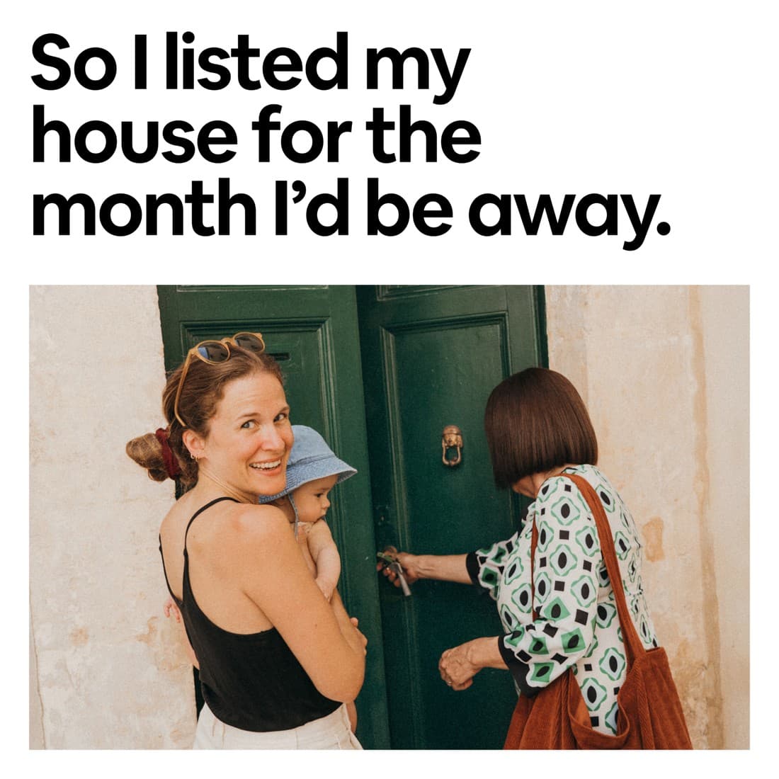 Airbnb · UGC Overlay ad