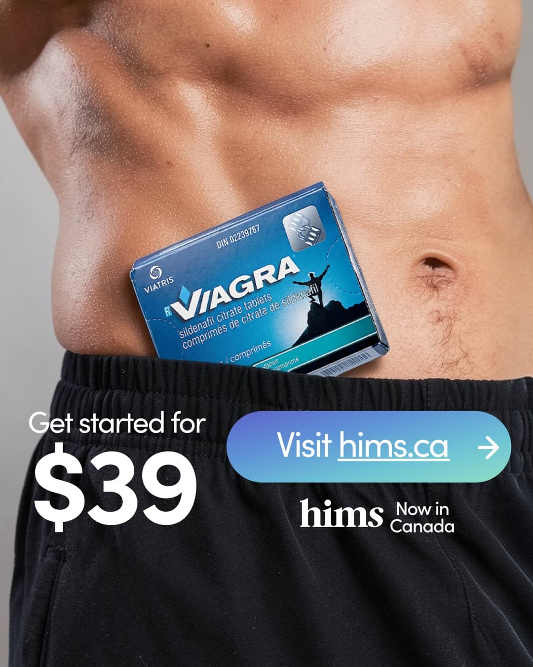 hims · Offer-First Banner ad