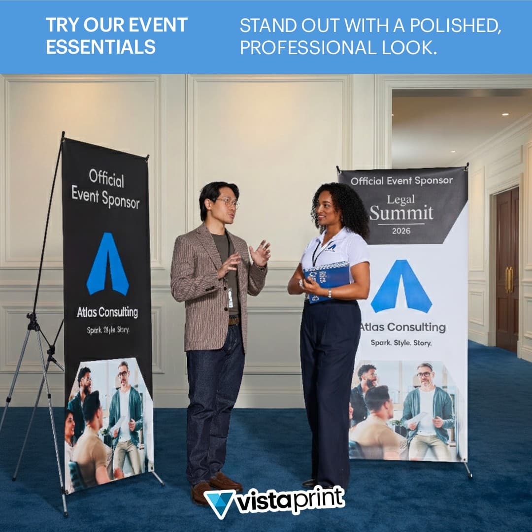 VistaPrint · Lifestyle Image ad
