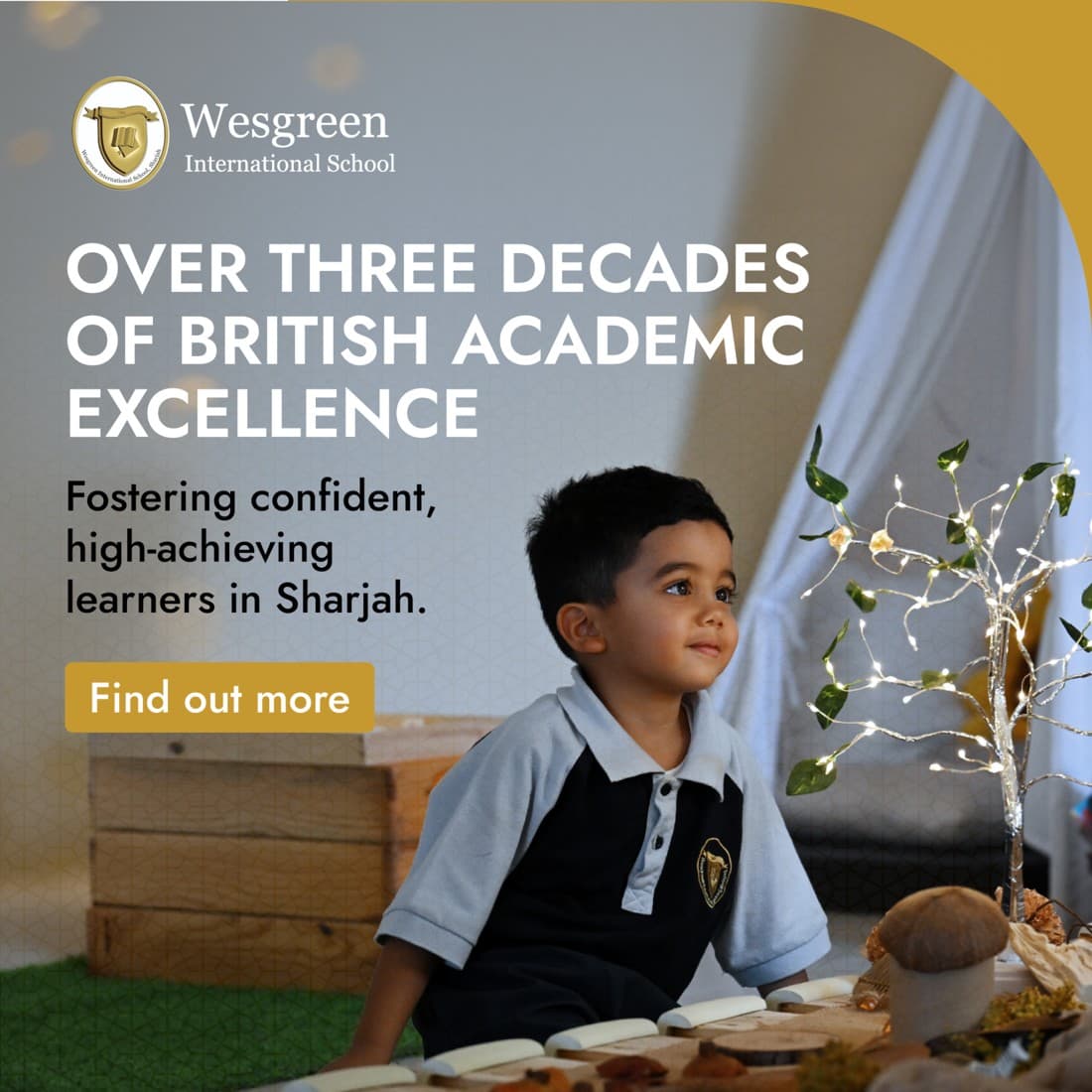GEMS Wesgreen International School - Sharjah · Editorial ad