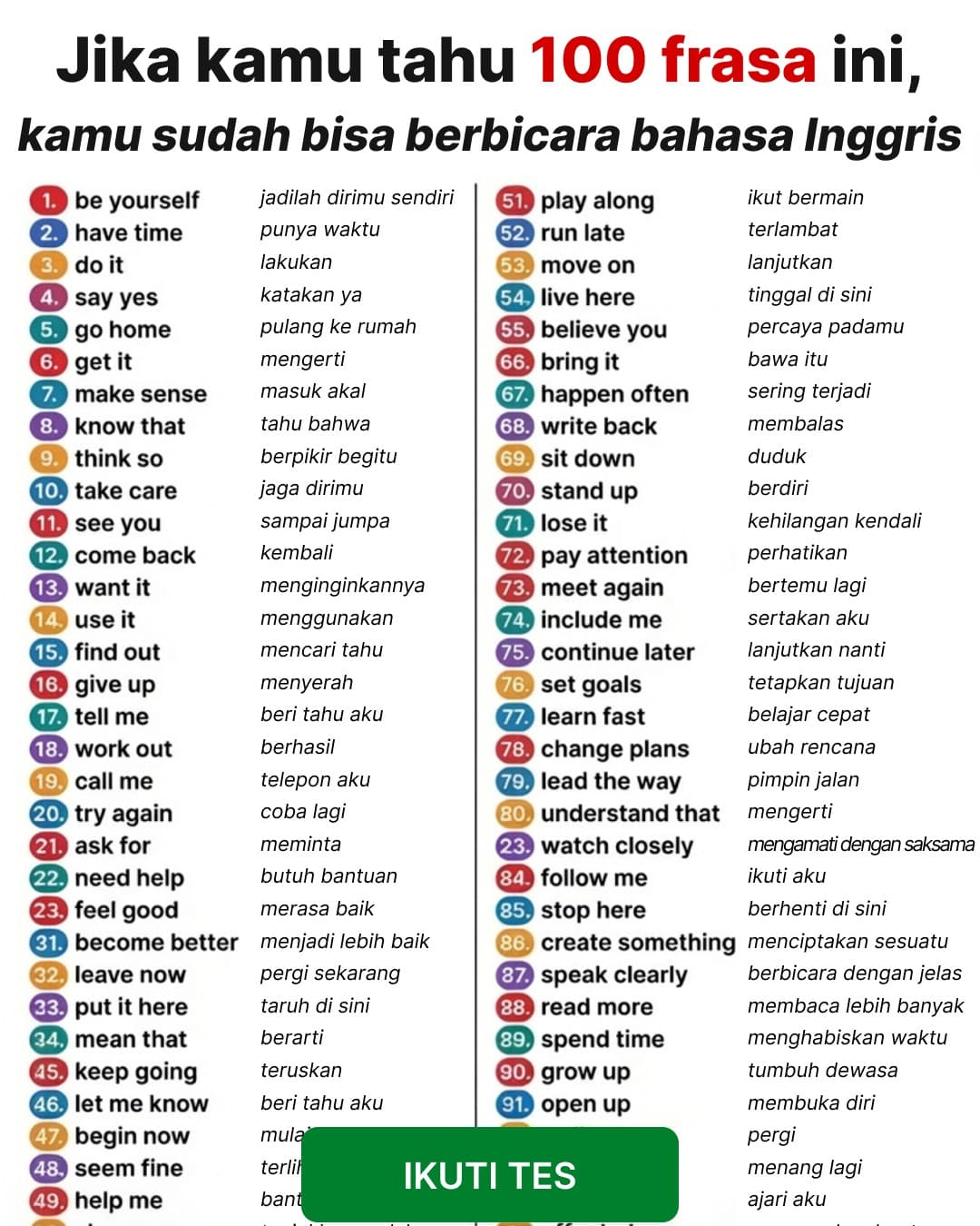 EWA: Learn Languages ยท Listicle ad