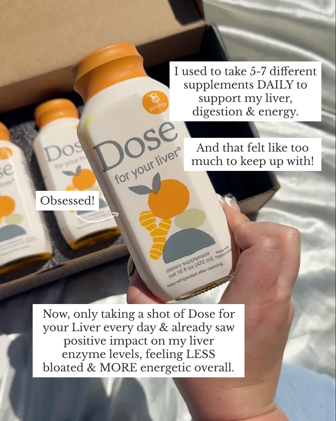 Dose · UGC Overlay ad