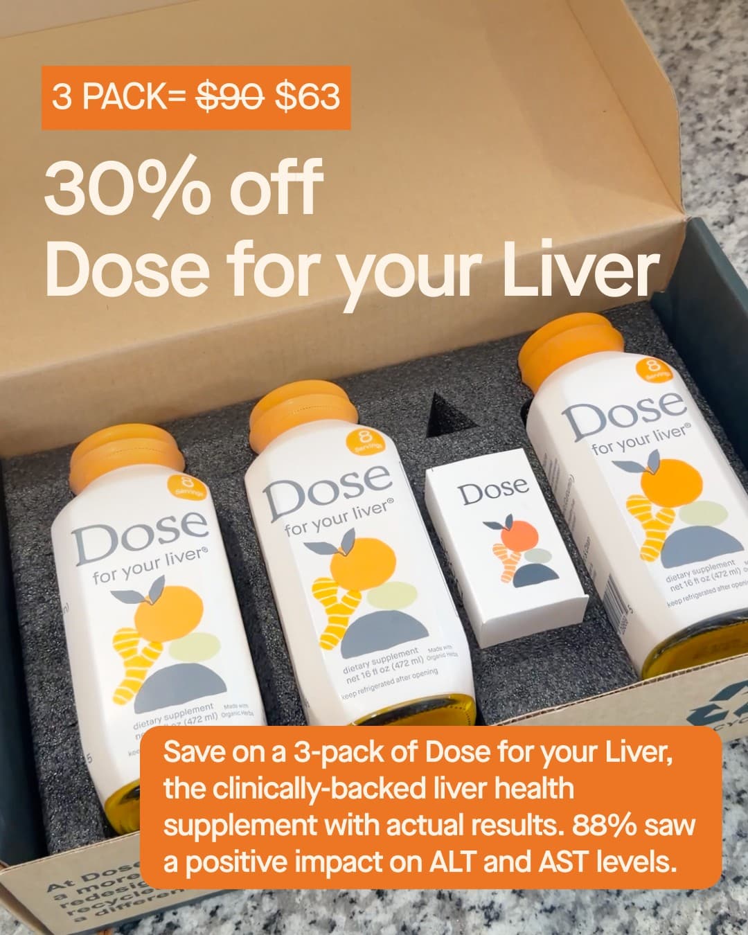 Dose · Offer-First Banner ad