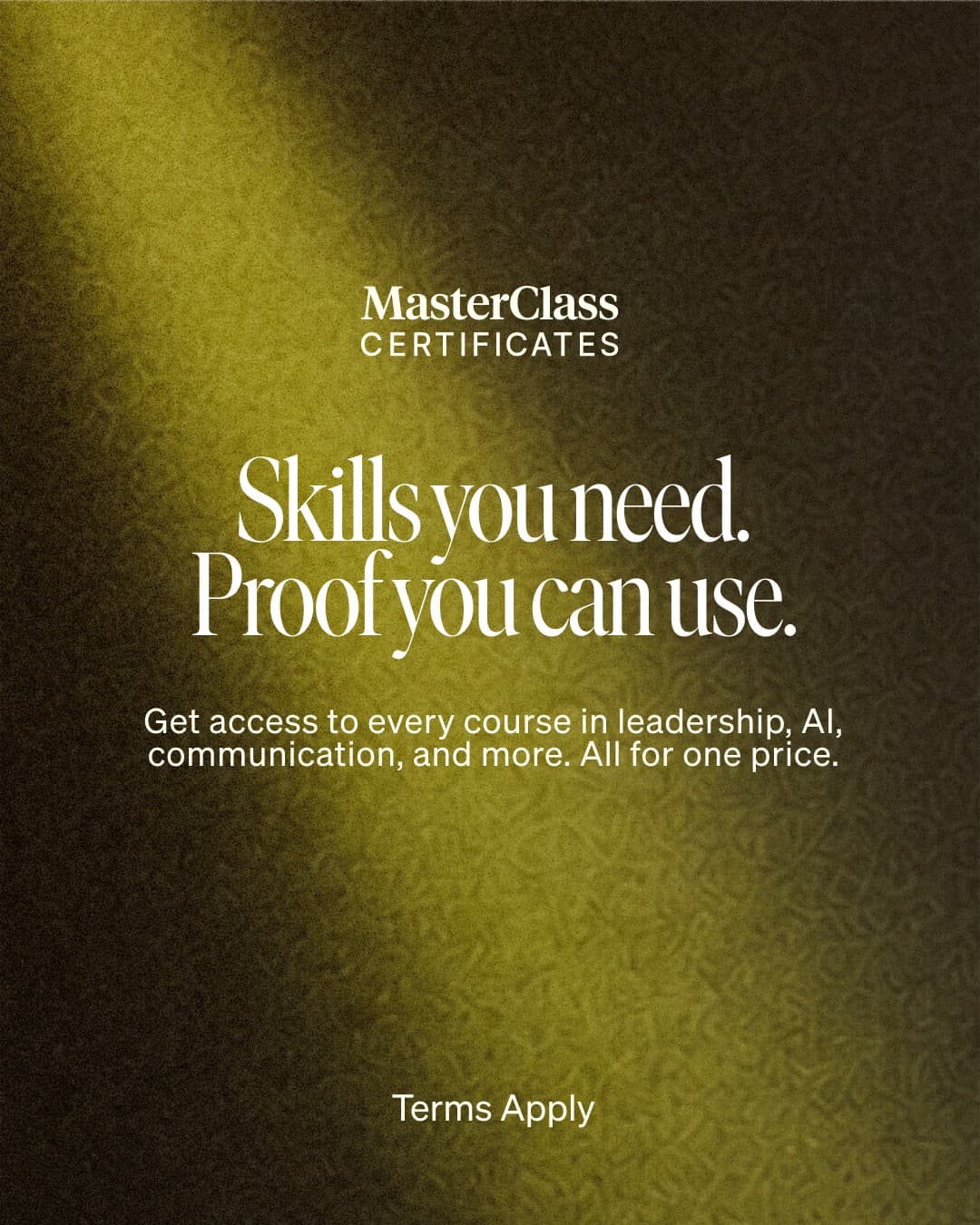 MasterClass · Other ad