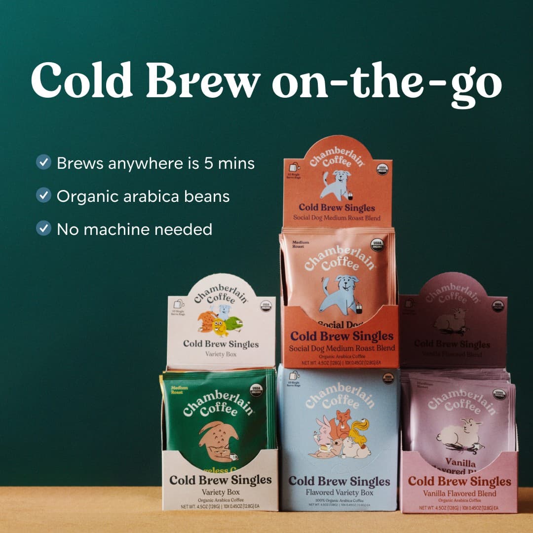 Chamberlain Coffee · Product Image ad