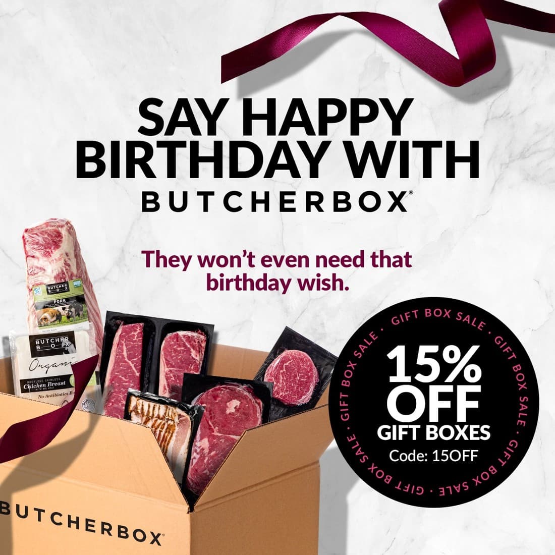 ButcherBox · Offer-First Banner ad