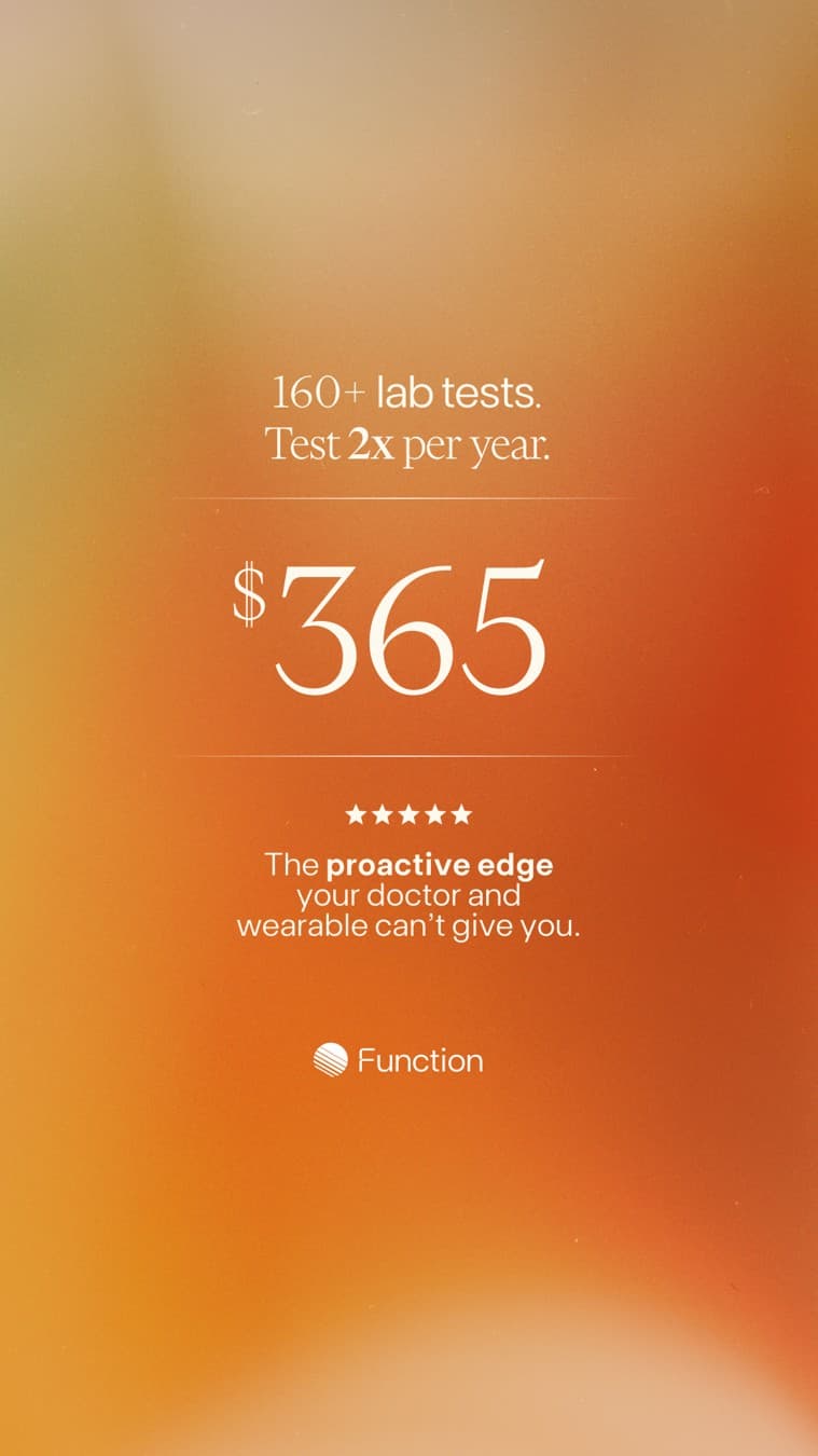 Function Health · Offer-First Banner ad