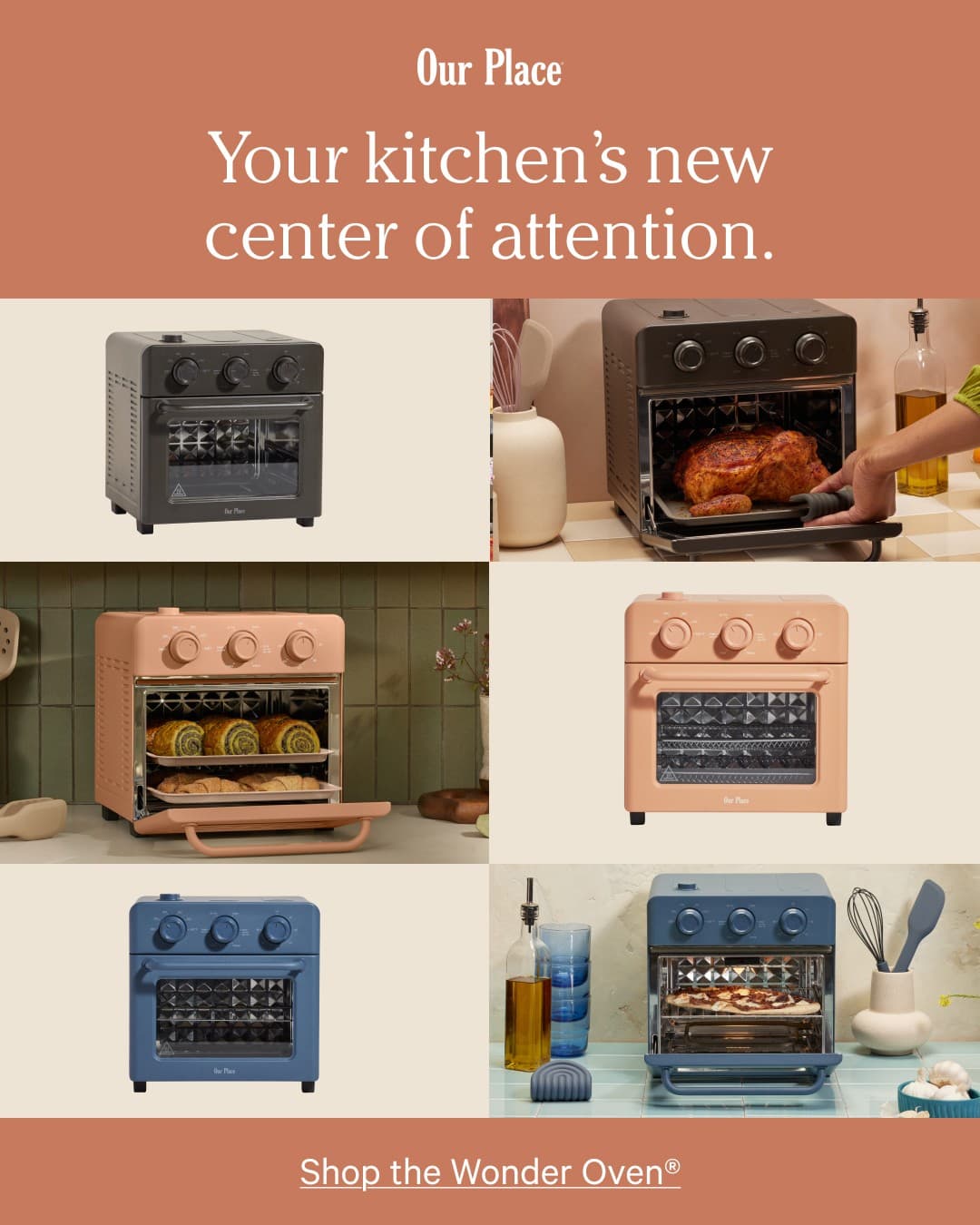 Our Place · Collage ad