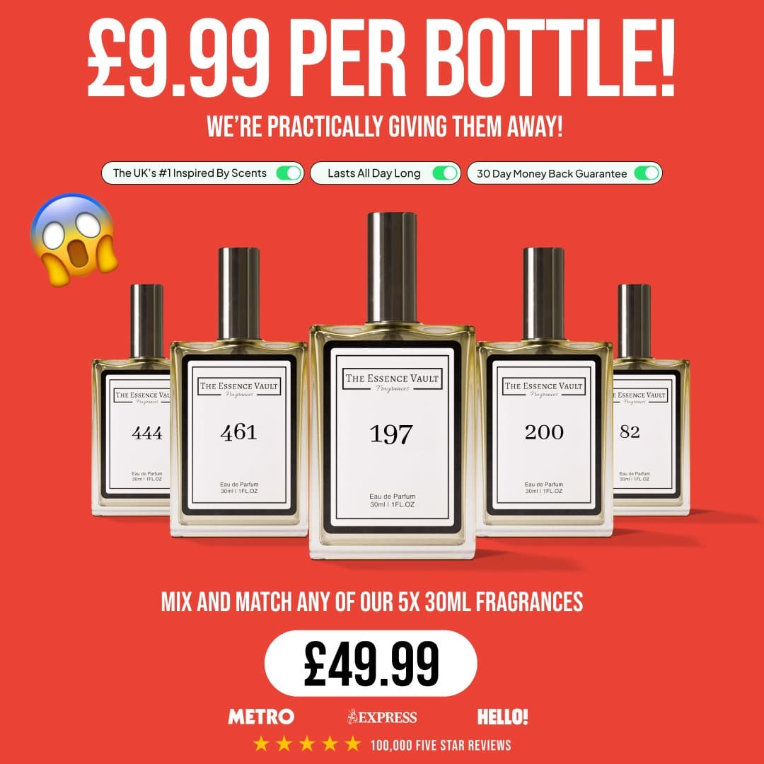 The Essence Vault · Offer-First Banner ad