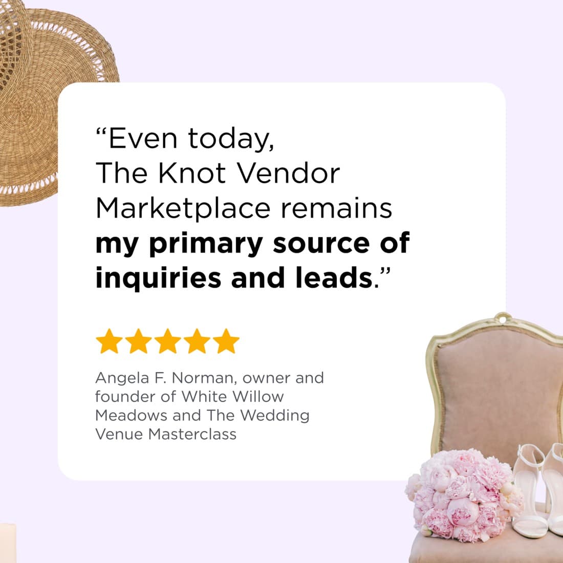 WeddingPro · Review ad