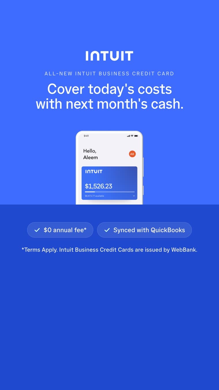 Intuit · Product Image ad