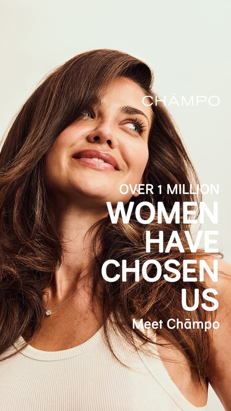 Chāmpo Haircare · Editorial ad