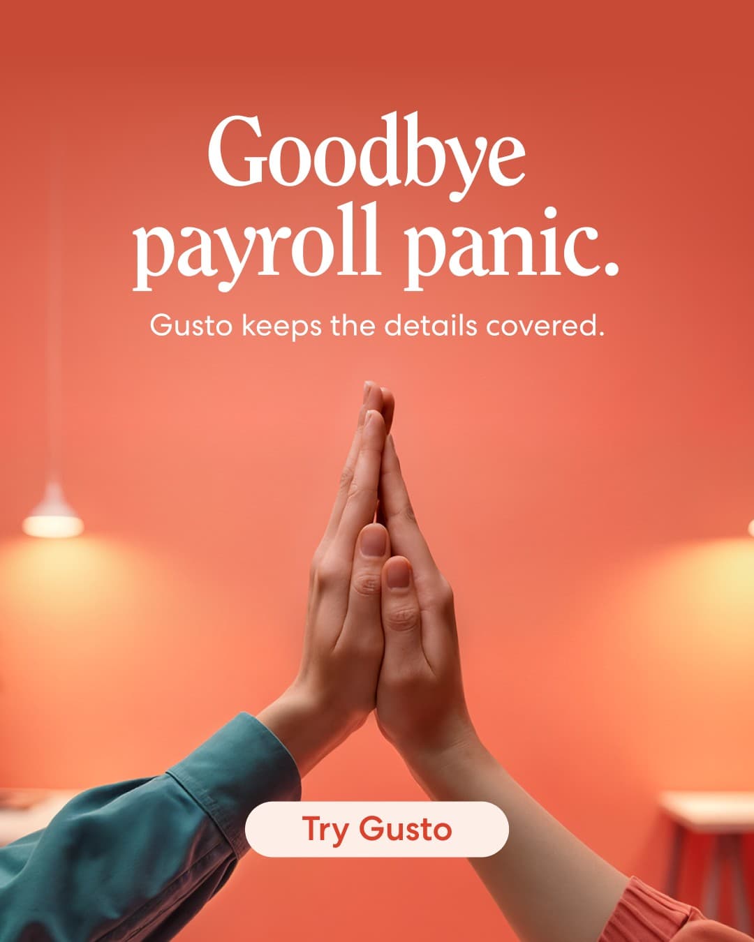 Gusto · Editorial ad