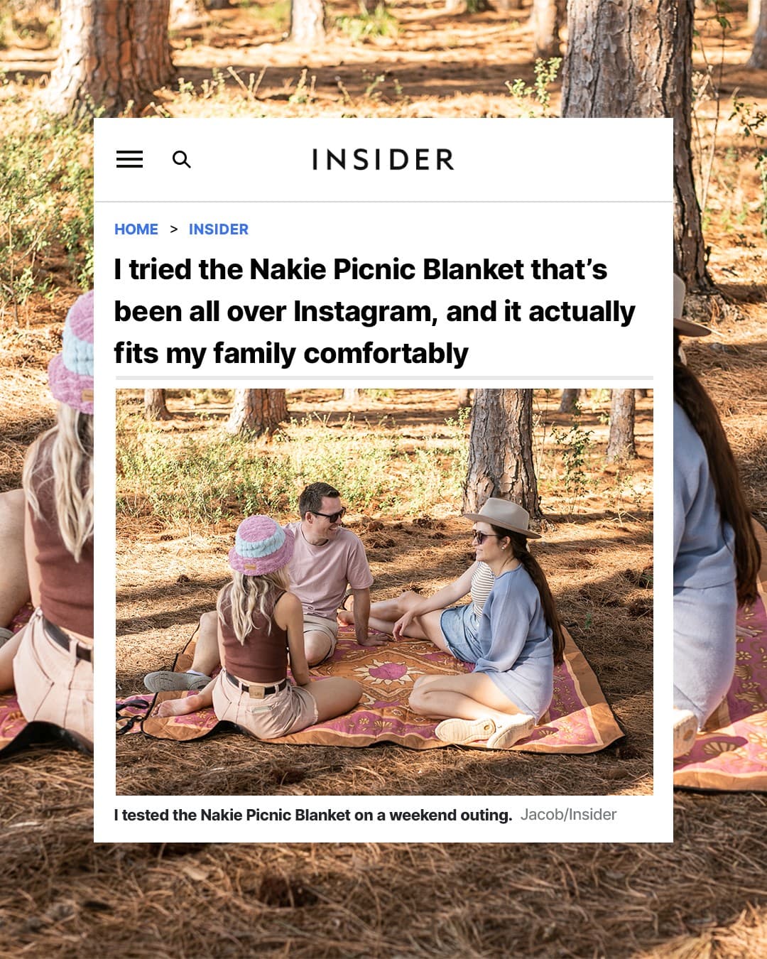 Nakie · Press ad