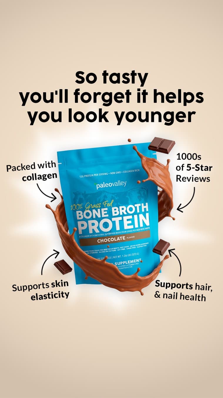 Paleovalley · Feature Benefit Pointout ad