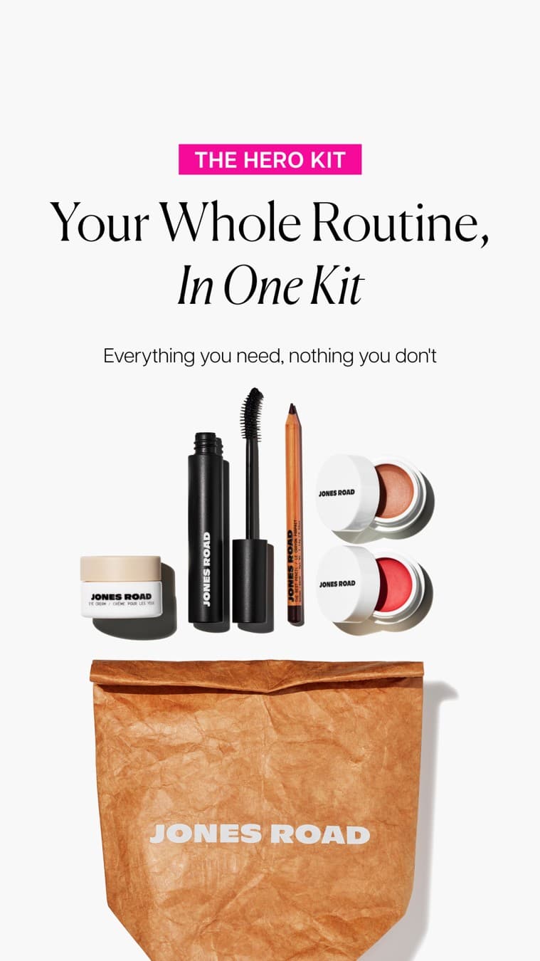 Jones Road Beauty · Flatlay ad